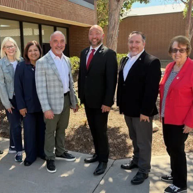 IVC Visit with Irvine Vice Mayor James Mai and trustee inmon