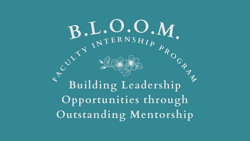BLOOM faculty internship program: building leadership opportunities through outstanding mentorship