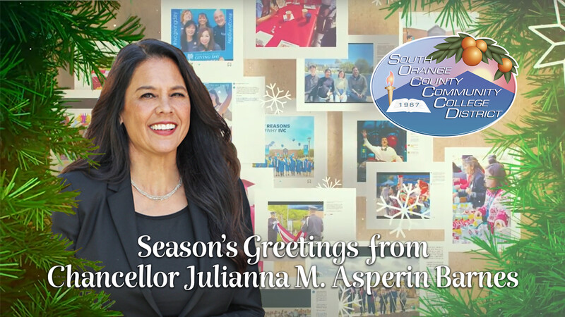 Season's Greetings from Chancellor Barnes