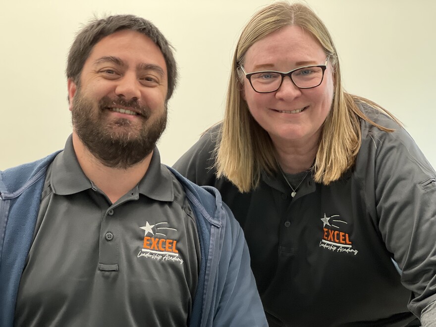 picture of cindy vyskocil and an EXCEL member